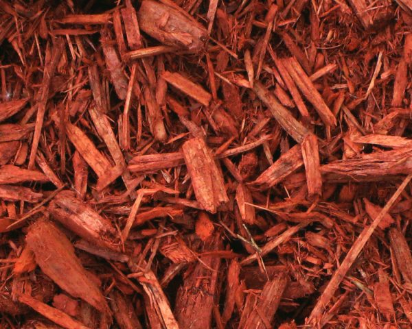 Color Enhanced Red Mulch